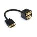 Startech.Com 1 Ft Vga To 2x Vga Video Splitter Cable (VGASPL1VV)