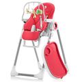 Sweety Fox Folding High Chairs for Babies and Toddlers - with Toy Arch - High Chair with Adjustable Heights and Position - Baby High Chairs 6 Months Plus (Max 15kg)