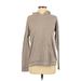 Forever 21 Pullover Hoodie: Tan Tops - Women's Size Small