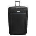 House Of Leather Extra Large: H: 87 x L: 50 x W: 29, 4.00 kg, 109L Size Suitcase Four Wheel Expandable Luggage Cosmic Black New