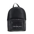 Calvin Klein Men Backpack with Laptop Compartment, Black (Black), One Size