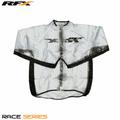 RFX Sport Wet Jacket (Clear/Black) Size Youth Size M (8-10), transparent for Kids