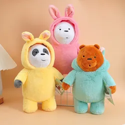 Peluche ours nu livraison gratuite Original édition lapin doux Panda ours de glace poupées en