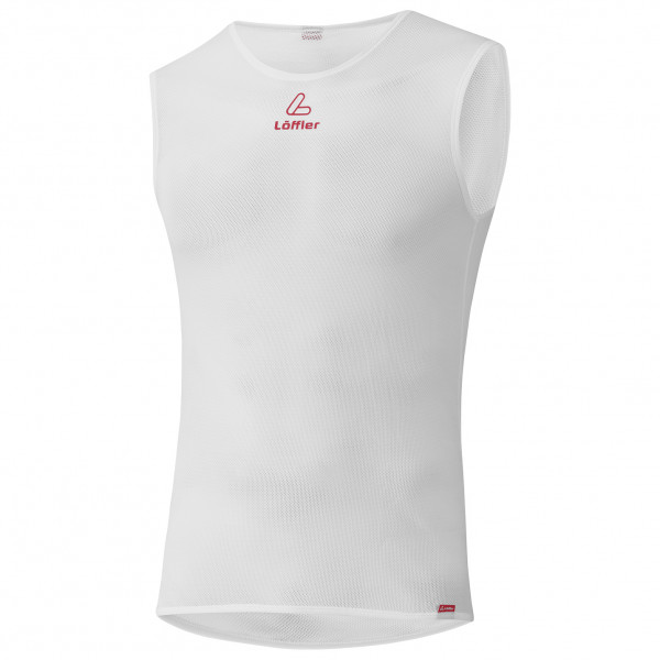 Löffler - Bike Singlet Transtex Light+ - Kunstfaserunterwäsche Gr 52 grau/weiß