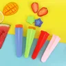 6pc/lot Summer Popsicle Maker Lolly Mould DIY Food-Grade Silicone Ice Cream Pop Mold Ice Lolly Ice