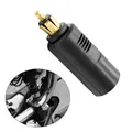 Adaptateur de convertisseur de prise de courant 12-24V EU vers allume-cigare pour câble de moto