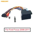 FEELDO – adaptateur de câble d'alimentation pour Ford Focus 06-11 10 pièces lecteur Audio DVD 16