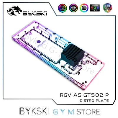 Bykski – circuit imprimé pour ASUS TUF GT502 plaque de dérivation réservoir avec pompe pour la