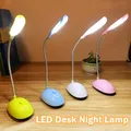 Mini lampe de bureau à LED alimentée par pile idéale pour la lecture la chambre à coucher ou pour