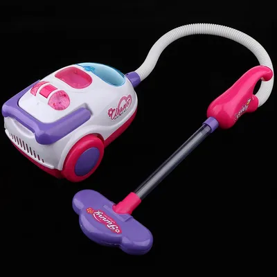 Mini appareil jouet pour enfants avec lumière et son aspirateur