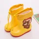 Bottes de pluie imperméables pour enfants chaussures de bébé bottes d'eau coordonnantes