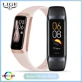 LIGE – montre connectée Bluetooth pour hommes et femmes horloge personnalisée Bracelet de sport