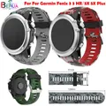 Bracelet de montre Sport en Silicone 26mm pour Garmin Fenix 7x6x3 3 HR pour Garmin Fenix 5X 5X