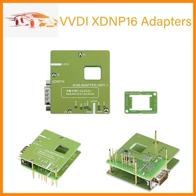 Xhorse – adaptateurs VVDI xdnp6 pour Lan-drov-er ensemble sans soudure fonctionne avec MINI PROG &