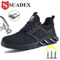 SUADEX – chaussures de sécurité respirantes et antidérapantes pour homme baskets de travail et