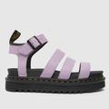 Dr Martens blaire sandals in lilac