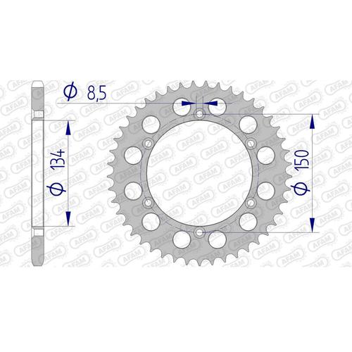 AFAM Krone aus Aluminium 17206520