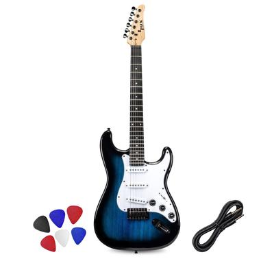 LyxPro 39 inch Beginner Electric Guitar & Electric Guitar Accessories