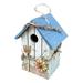 Hemoton House Bird Houses Birdhouses Decorative Hummingbird Wooden Sparrowsquirrel Canary Rustic Swallow Parrot Outside Garden