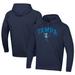 Men's Under Armour Navy Tampa Tarpons All Day Fleece Pullover Hoodie