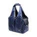 Mojoyce Portable breathable pet bag out bag shoulder bag foldable strap pet backpack Cat dog strap (Dark Blue)