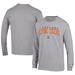 Men's Champion Gray Lakeland Flying Tigers Jersey Long Sleeve T-Shirt