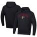 Men's Under Armour Black Altoona Curve All Day Fleece Pullover Hoodie