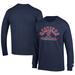 Men's Champion Navy Tacoma Rainiers Jersey Long Sleeve T-Shirt