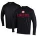 Men's Under Armour Black Vancouver Canadians Performance Long Sleeve T-Shirt