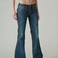 Lucky Brand Low Rise Flare - Women's Pants Denim Flare Flared Jeans in Lightyear, Size 25 x 32