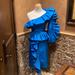 Gucci Dresses | Gucci Cerulean Blue Silk Santung Dress | Color: Blue | Size: 38