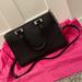Michael Kors Bags | Michael Kors Large Quinn Black Leather Satchel | Color: Black | Size: Os