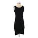 Leith Casual Dress - Sheath: Black Solid Dresses - Women's Size Small