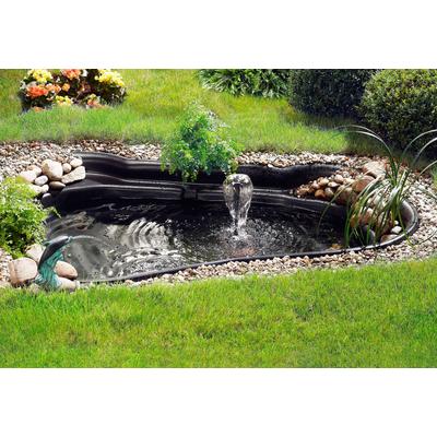 Fertigteich UBBINK "Start 500", schwarz, B:140cm H:50cm L:179cm, Polyethylen (PE), Teichschalen Image
