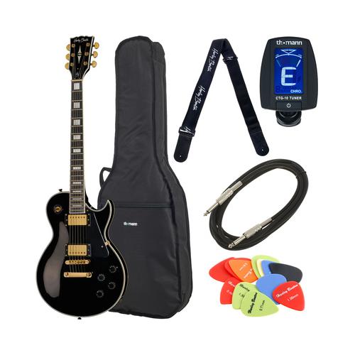 Harley Benton SC-500 BK Vintage Serie Bundle