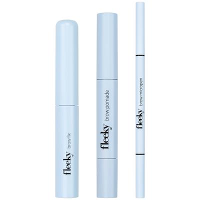 Fleeky Brow Set - 3-teiliges Augenbrauenset dark brown 17 g Braun Image