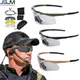 JSJM – lunettes tactiques militaires CS Airsoft lunettes de tir coupe-vent HD 3 lentilles