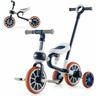 4 in 1 Triciclo per Bambini con Maniglia di Spinta, Triciclo per Bambini Bicicletta Equilibrio con