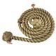 32mm Natural Bannister Handrail Stair Rope x 12 FT c/w 4 Copper Fittings