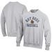 Men's Champion Gray Bowling Green Hot Rods Baseball Reverse Weave Pullover Sweatshirt