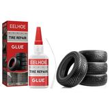 Tire Repair Glue - Adhesive Car Tire Repair Glue Liquid Repairing Tire S ealer Universal Leather Bike Bicycle Rubber Tire Repairing Sealant Cement Seal Kit