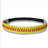 Heldig Softball Headbands - Stitching Seam Fast pitch Stretch Elastic Sport and Fashion HeadbandB