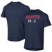 Men's Under Armour Navy Mississippi Braves Tech T-Shirt