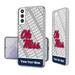 Ole Miss Rebels Galaxy Endzone Personalized Clear Case