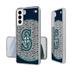 Seattle Mariners Circle Design Galaxy Clear Phone Case
