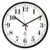 Quartz Slimline Clock 12.75 Overall Diameter Black Case 1 Aa (sold Separately) | Bundle of 10 Each