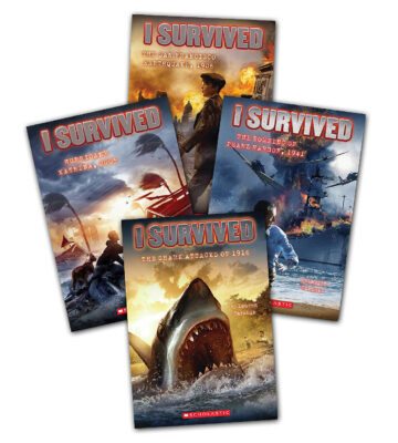 Continue the Series: I Survived #2-5 (paperback) - by Lauren Tarshis