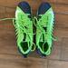 Nike Shoes | Nike Alpha Menace Cleats | Sz 13 | Color: Blue/Green | Size: 13