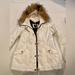 Jessica Simpson Jackets & Coats | Jessica Simpson 3/4 Jacket With For Hood | Color: Cream/White | Size: M