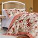 Wheatly Mini Quilt Set Red, Twin, Red